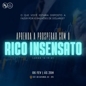 Aprenda a Prosperar com o Rico Insensato!