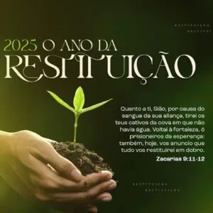 Catálago 9 Restituídos pelo Senhor! - Mensagem para o Culto da Virada