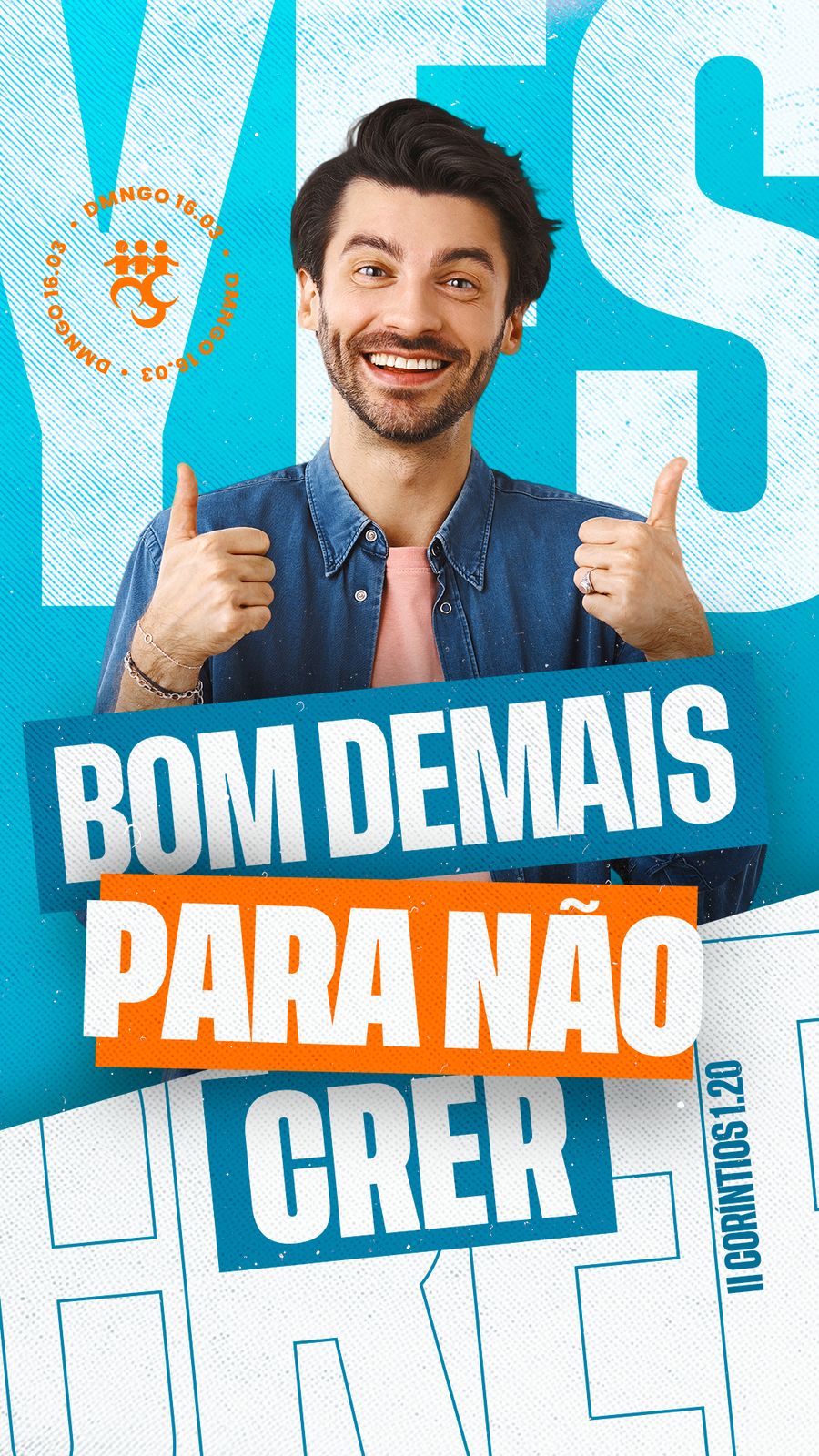 Bom demais para não crer! 1 Bom demais para não crer!
