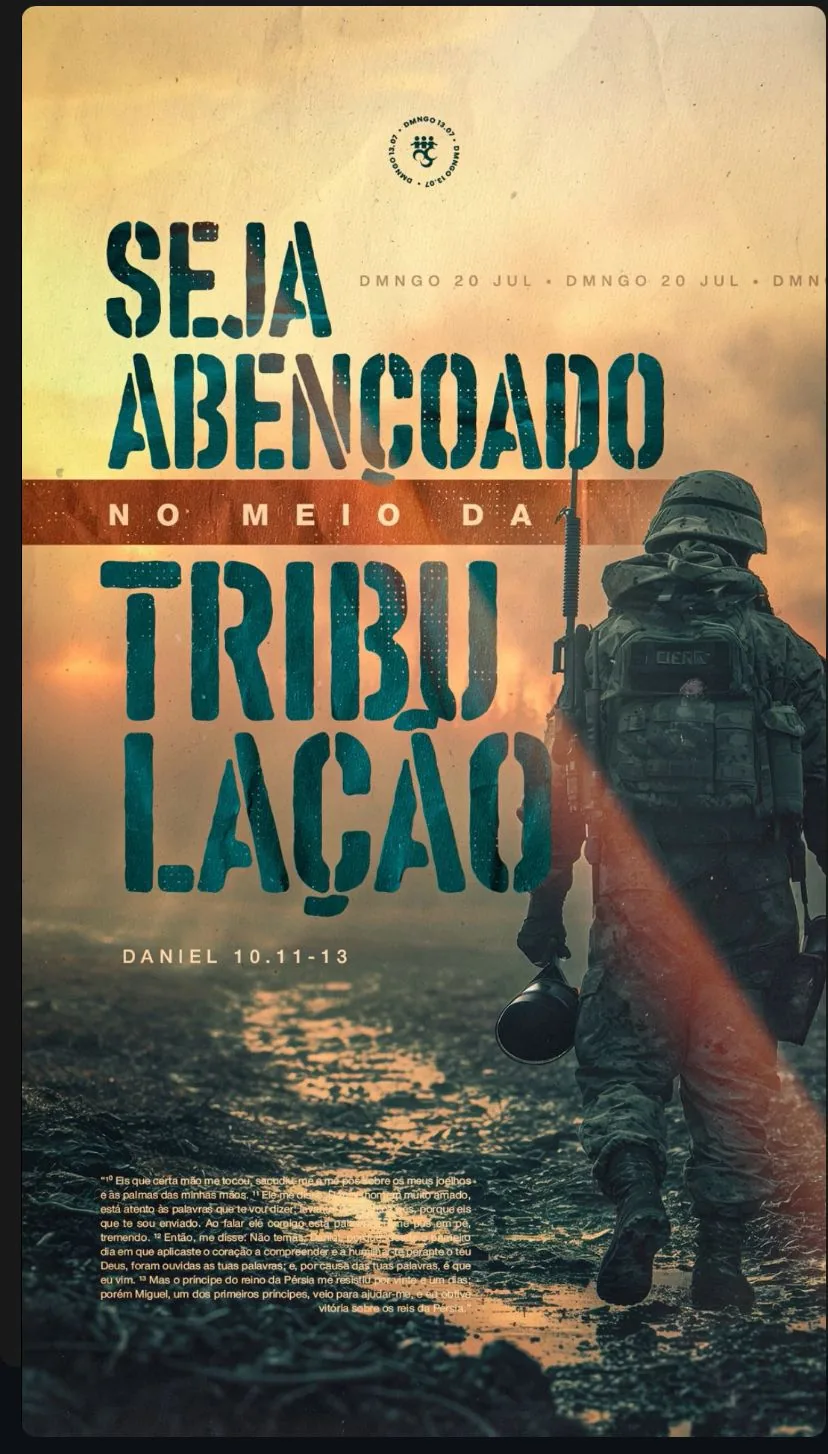 Seja Abençoado no meio da Tribulação! 1 Seja Abençoado no meio da Tribulação!
