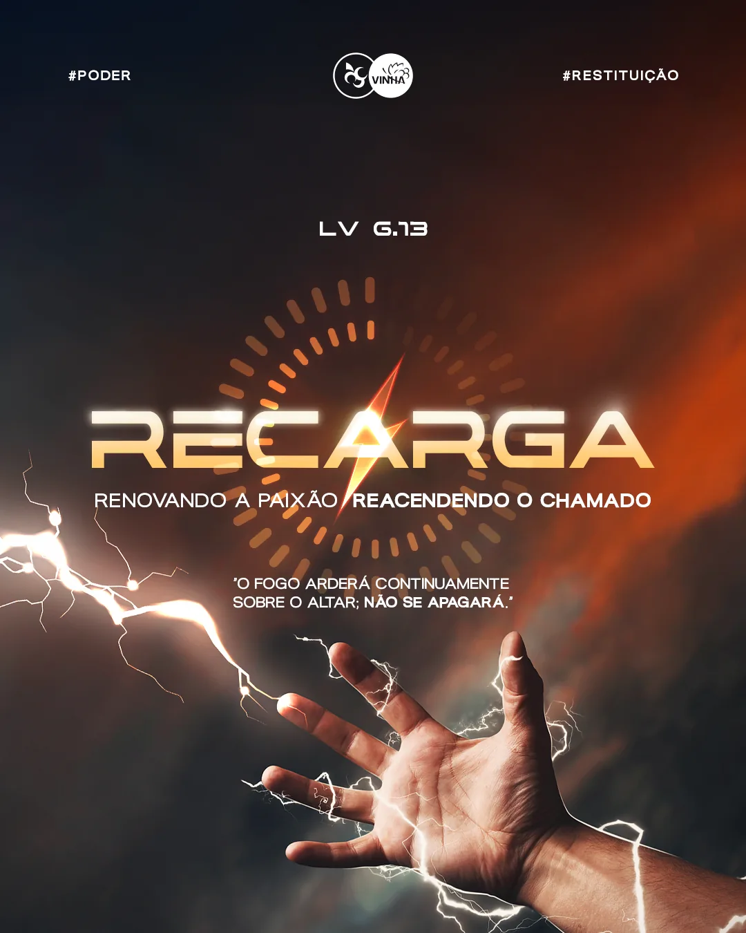 Recarga – O Evento que Vai Renovar a Paixão pelo Chamado! 1 Recarga – O Evento que Vai Renovar a Paixão pelo Chamado!