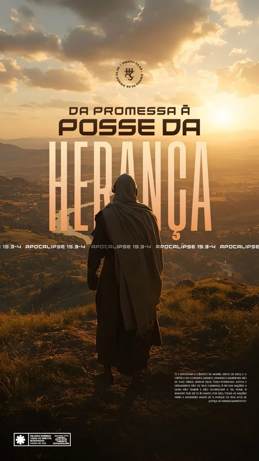 Da Promessa à Posse da Herança! 1 Da Promessa à Posse da Herança!