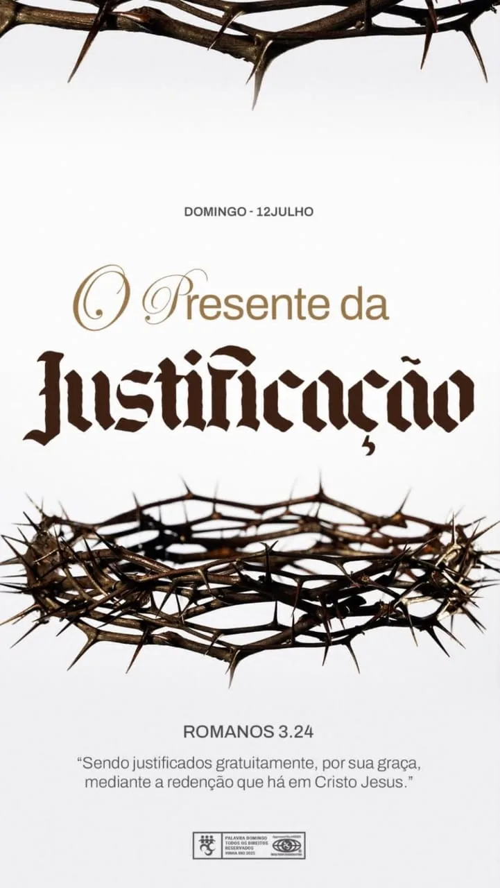 O Presente da Justificação!