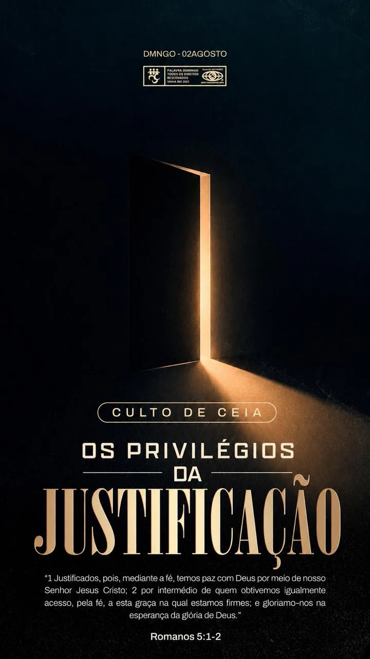 Os Privilégios da Justificação!